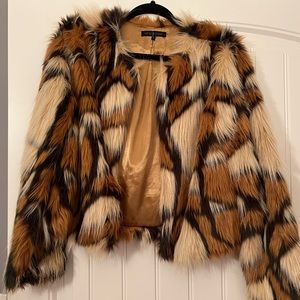 FAUX FUR COAT